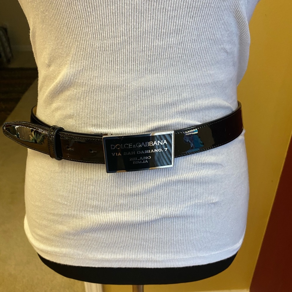 Dolce and Gabbana belt